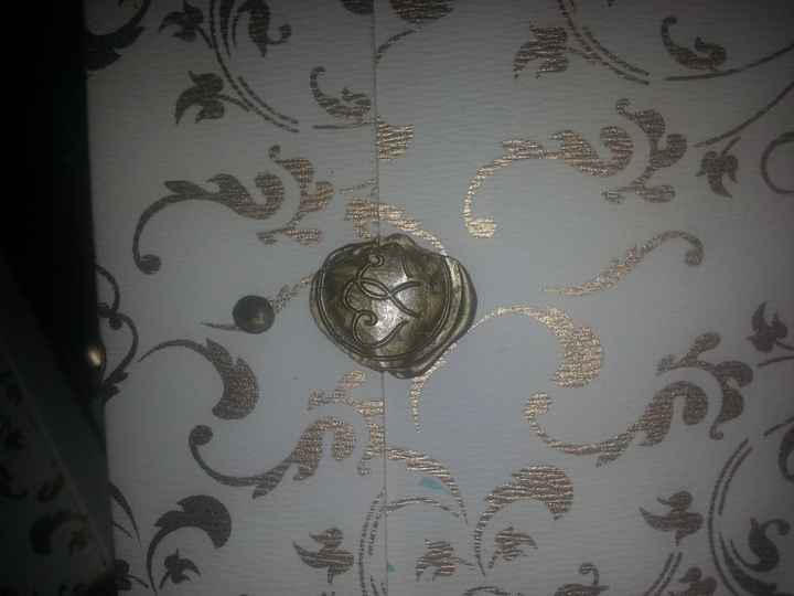 invitations are in! pics :)