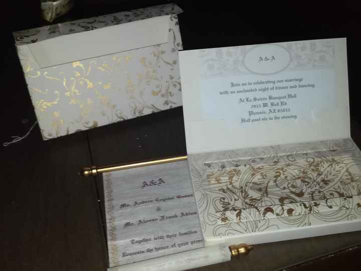 invitations...what did yours look like?