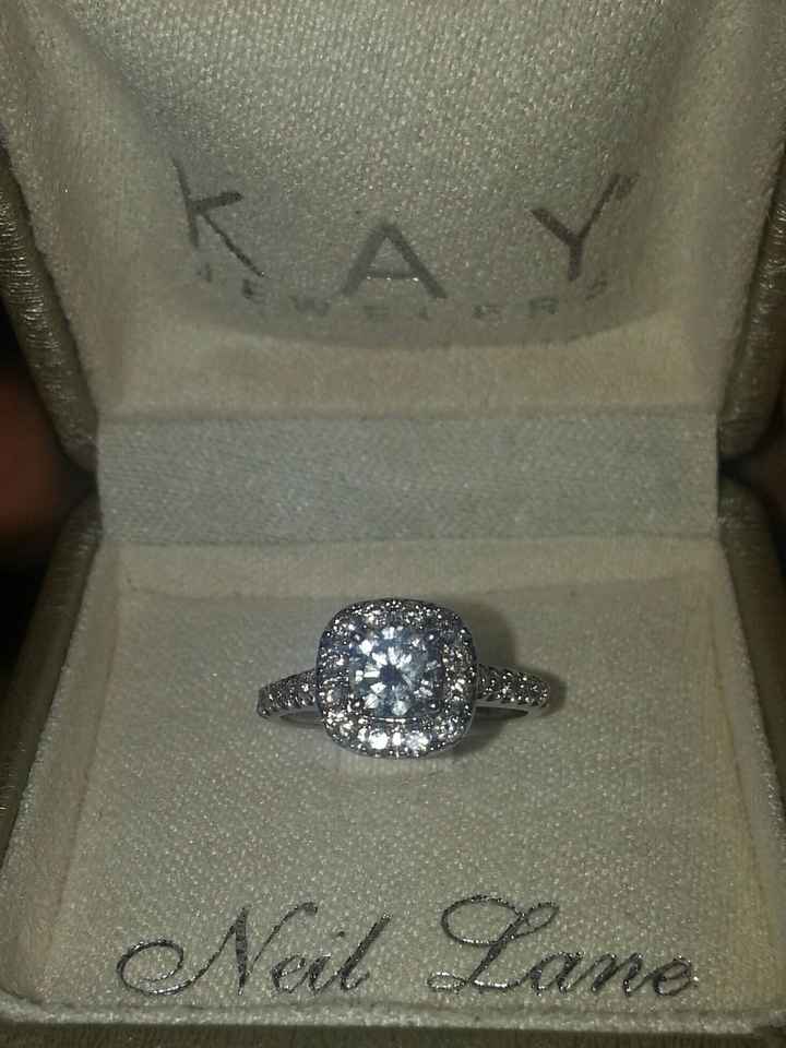 our rings came in ! :) pics