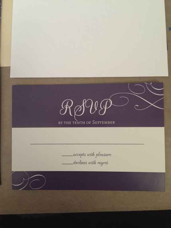 Let's see your wedding invites