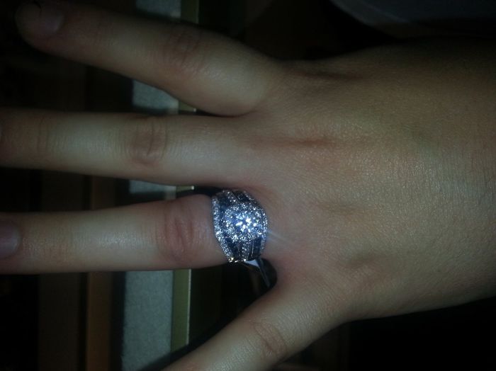 our rings came in ! :) pics