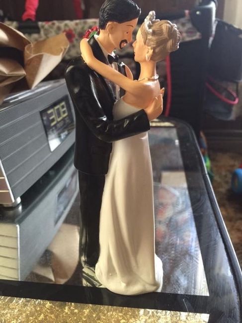 What kind of cake topper did you go with?