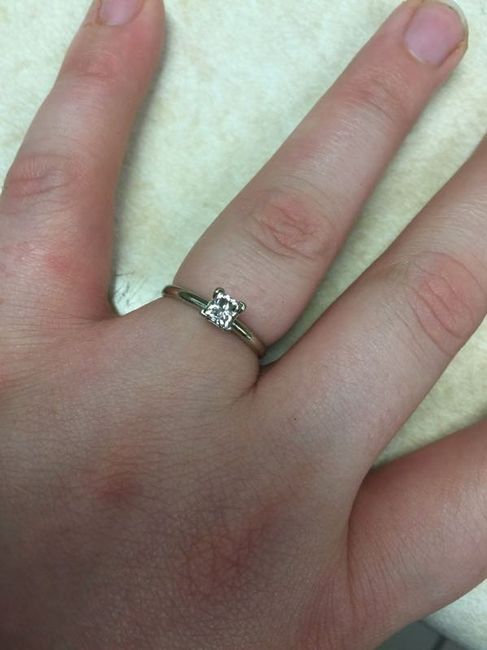 Let's see those beautiful rings lady's!