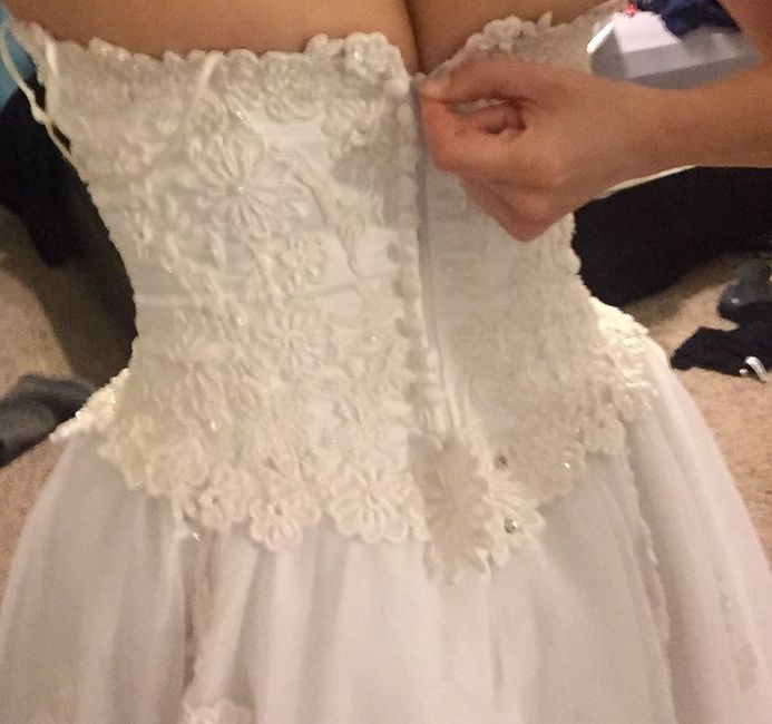 KWR-Wedding Dress Zombie Bride Halloween Costume