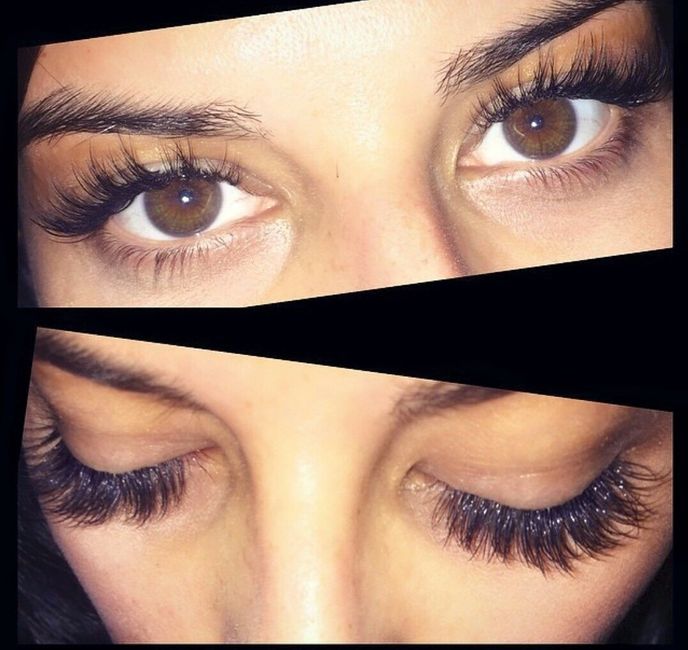 Eye lash extensions -- no or go?