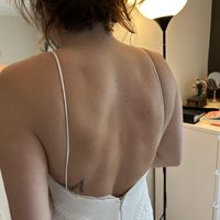 sos Wedding dress straps/ alterations - 3