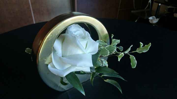 Tables and centerpieces