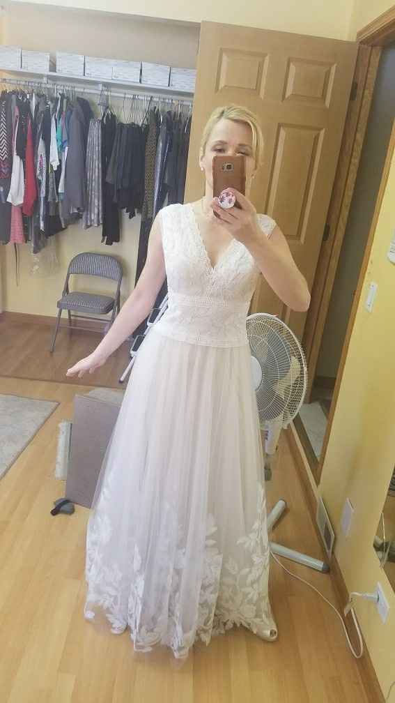 Gown fitting!