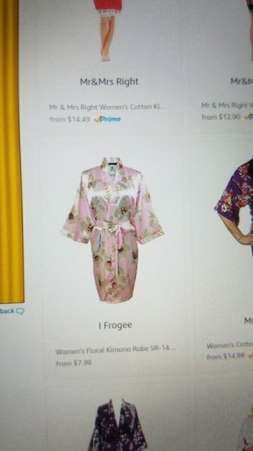 Need help finding robes!