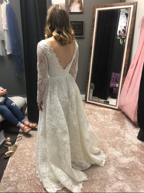 My wedding dress, i absolutely love it, adding sleeves!  Anyone else wearing a ball gown?? - 4