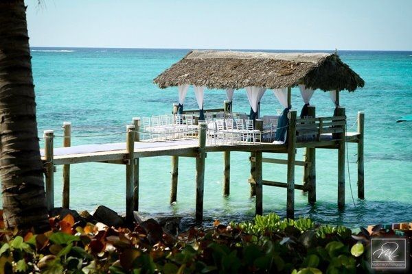 Brides with a beach wedding-
