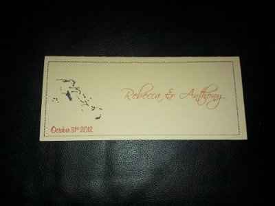 Got my invitations in the mail today *PICS*