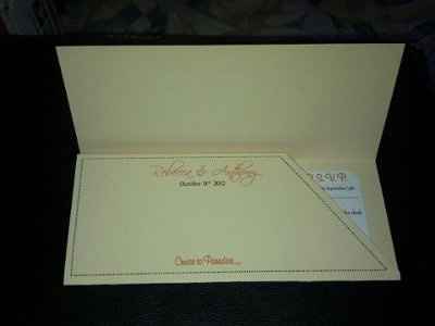 Got my invitations in the mail today *PICS*