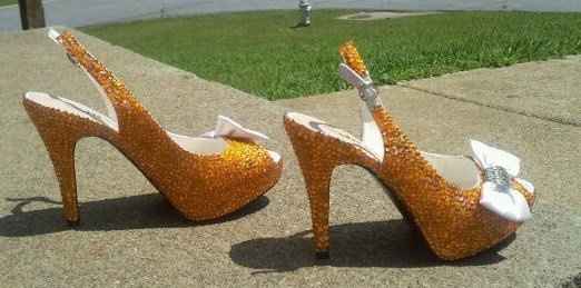 FINALLY FINISHED MY SHOES!  PICS!