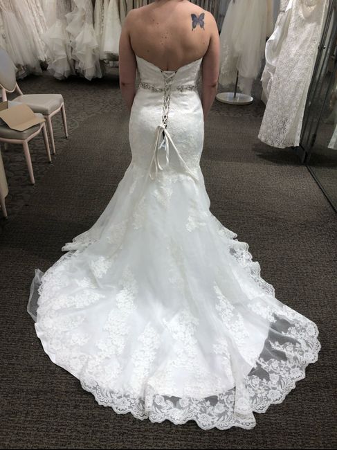 So i hate bustles.... 1