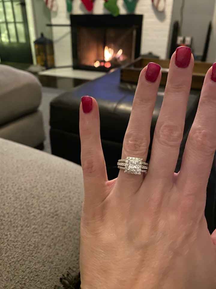 How much of your finger does your ring cover? - 1