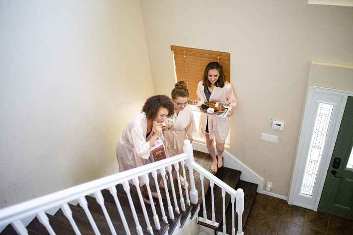 BMs eves dropping while groom gave speech on camera lol 