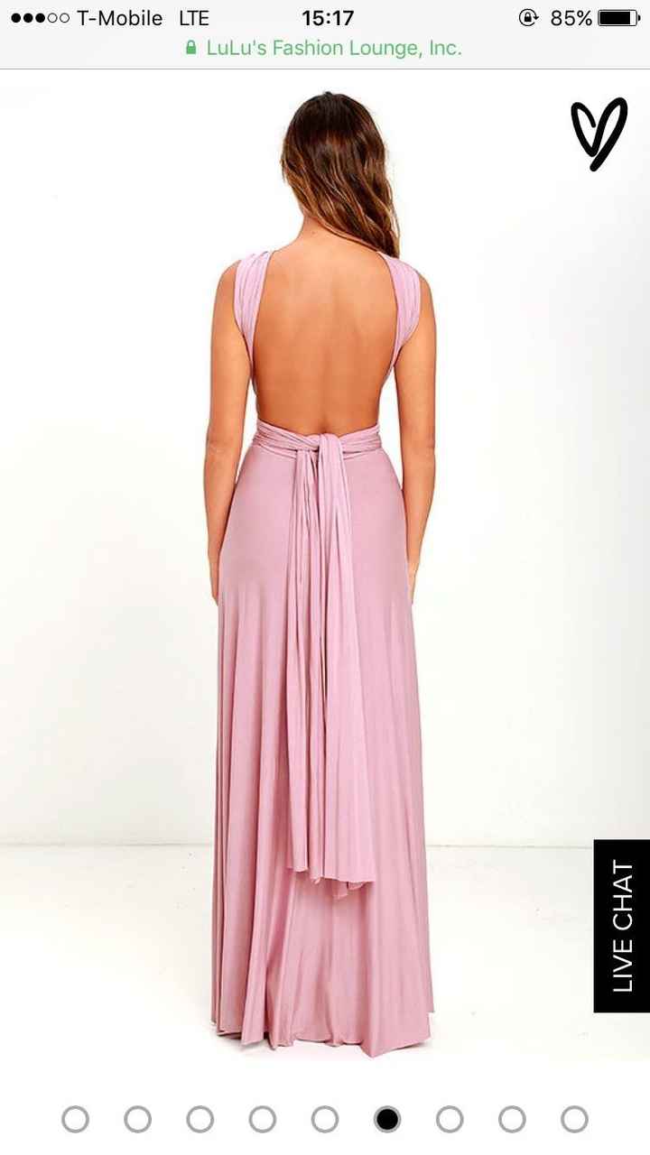 Convertible Wrap bridesmaids dress