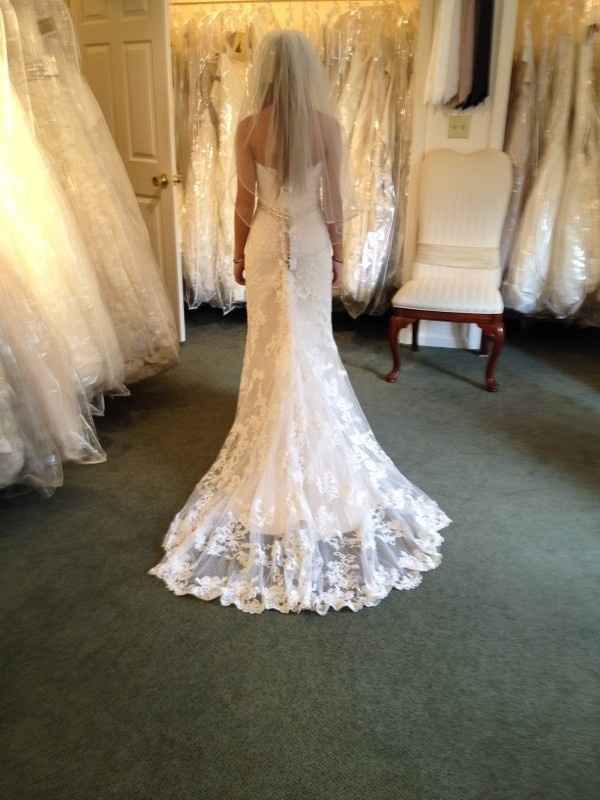 I said yes to the dress!