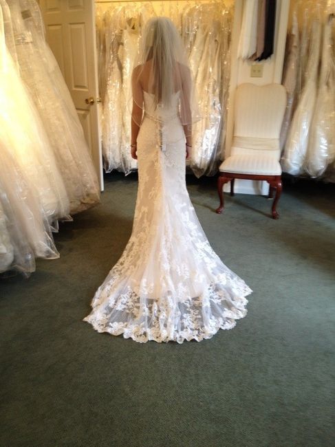 I said yes to the dress!