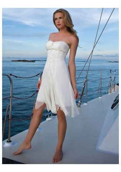 Beach wedding dress ideas