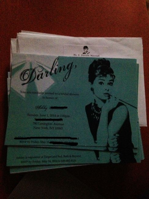 show me your: Bridal Shower invites!