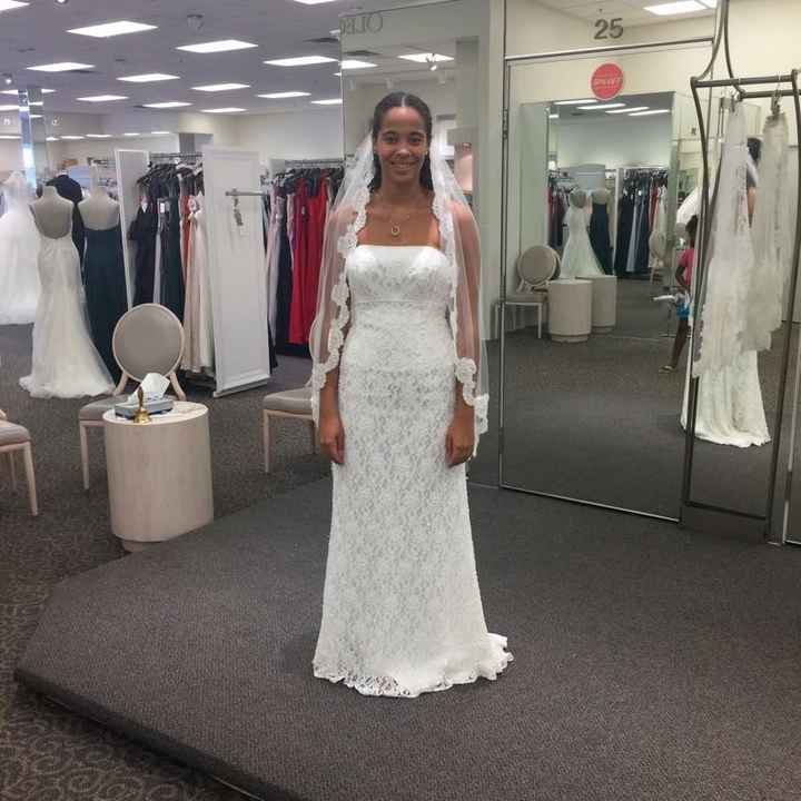 I said yes to the dress!