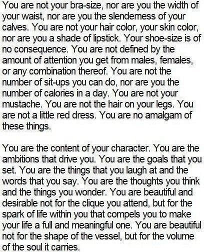 My self esteem is lower than ever