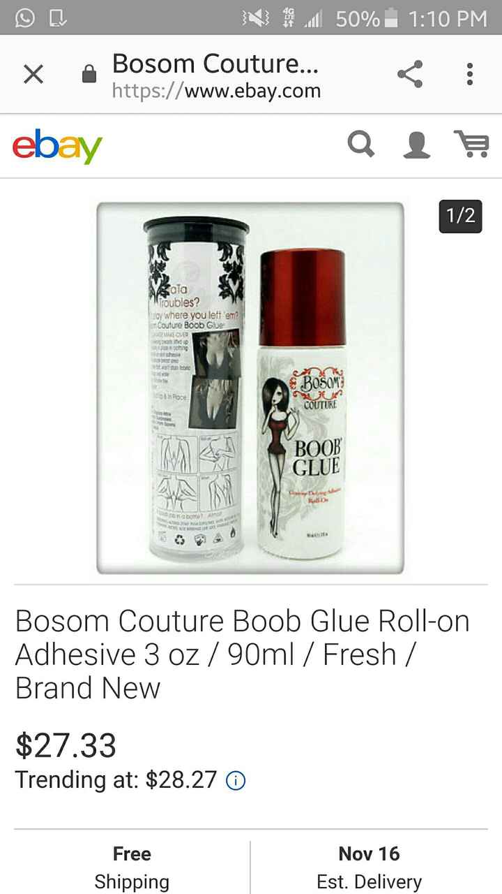 Wedding dress- bra no bra? (Pictures)