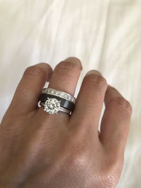 Post your wedding rings, woot!
