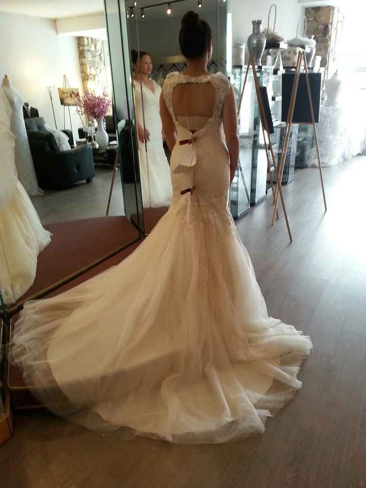 Update on the dress I ordered without trying it on.