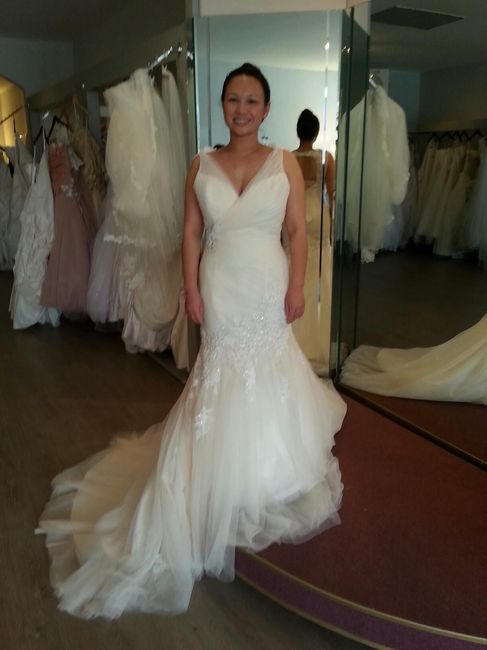 Update on the dress I ordered without trying it on.