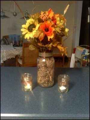 Mock up of my centerpieces so far... Pic Heavy