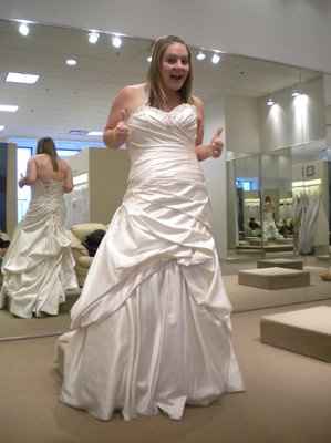 This is how I feel in my dress!