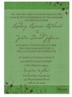 DIY INVITES AND RSVP CARDS *PICS*