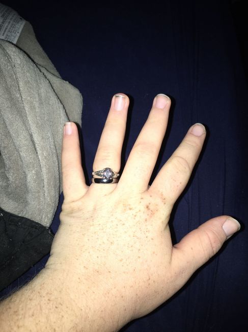 Show me the wedding bands....