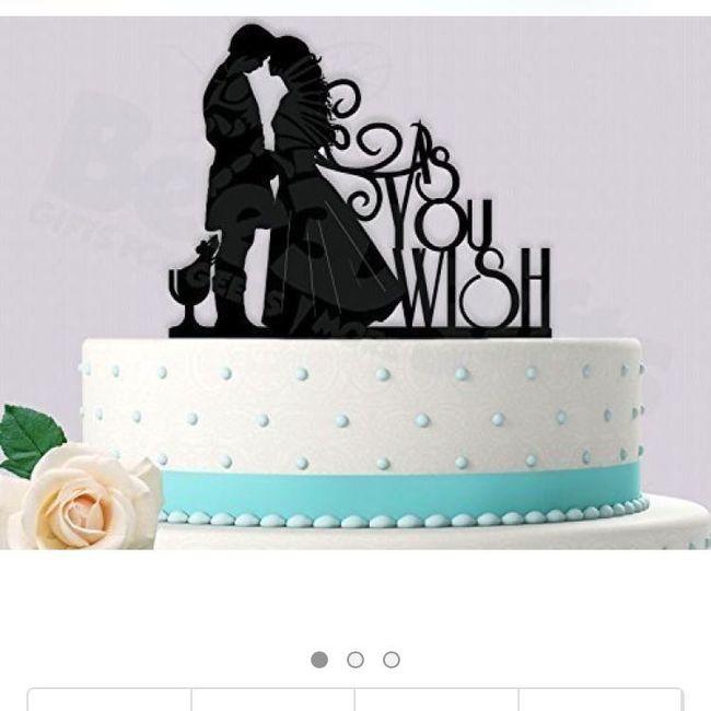 Cake topper