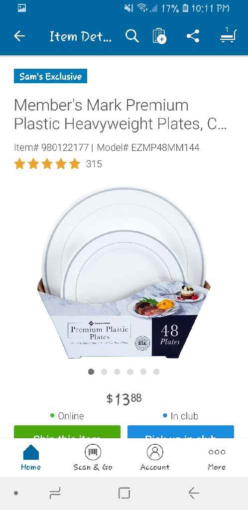 Plastic plates, cups and utensils? - 2