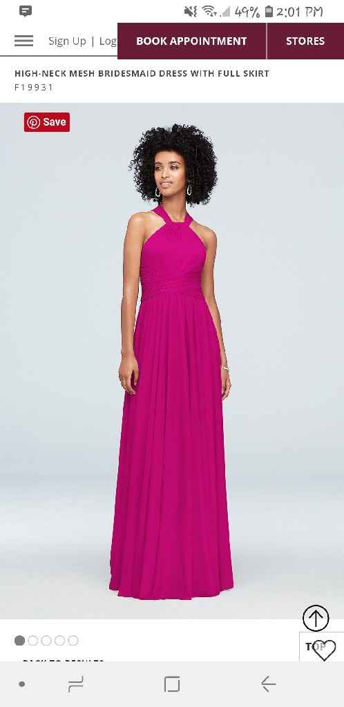 Bridesmaid attire - 1