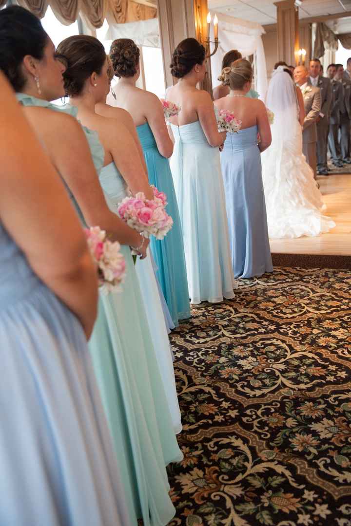Mismatched Bridesmaid Dresses - My inspiration