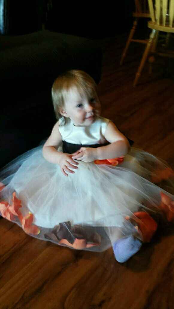 Flower girl attire