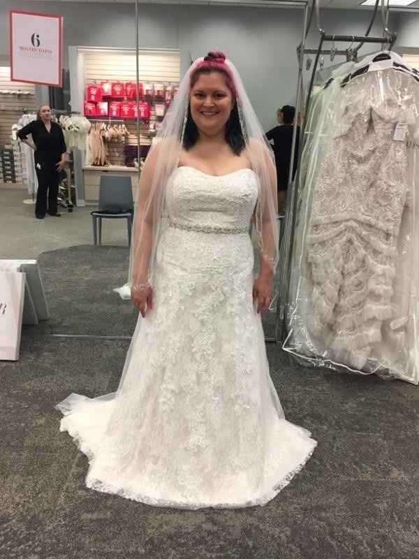 Said yes to a new dress!