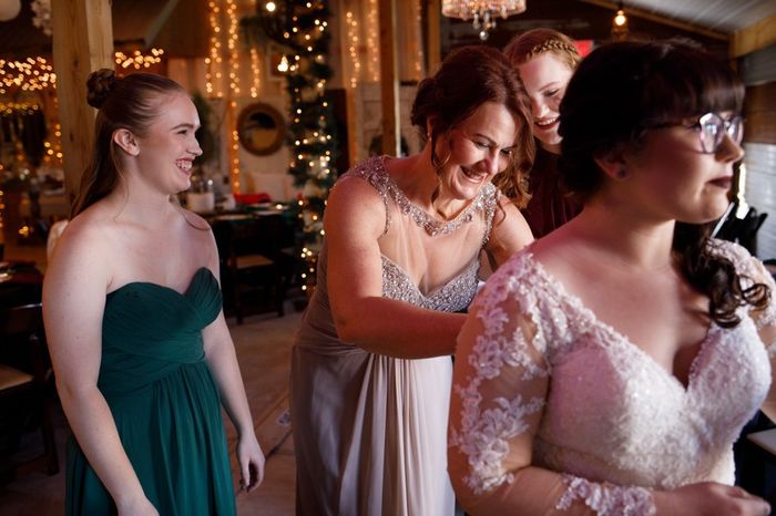 Mom + sisters