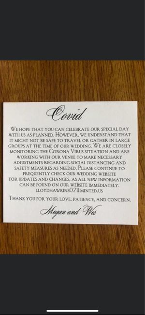 No kids and covid ... 1