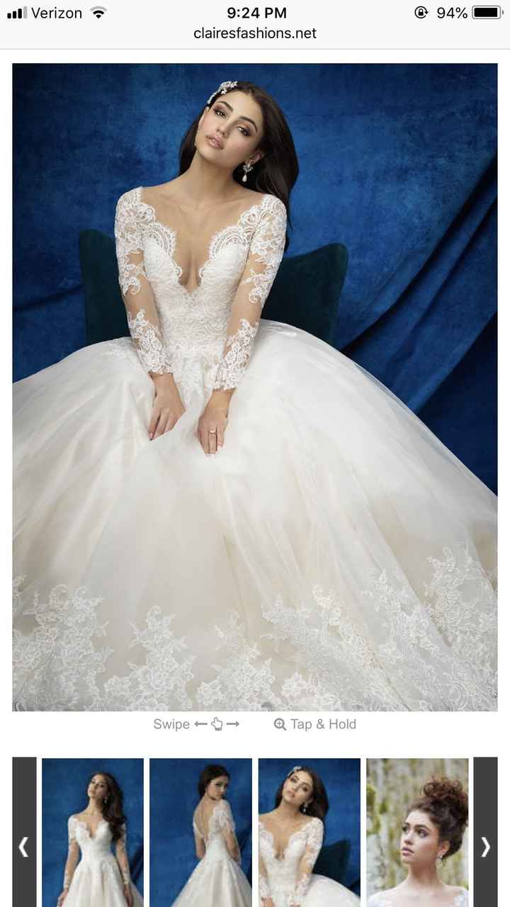 Long Sleeve Ball Gowns??? - 1