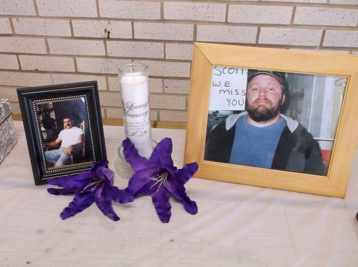 Memorial tables at wedding