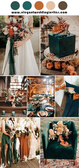 What's everyone's wedding colors? 5