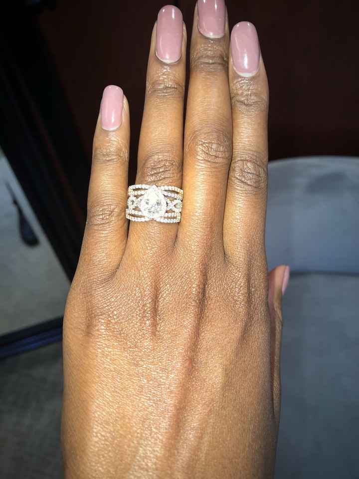 Wedding rings! Let's see them!