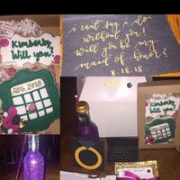 How did you ask your bridesmaids?