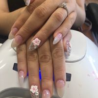 My bridal nails!!